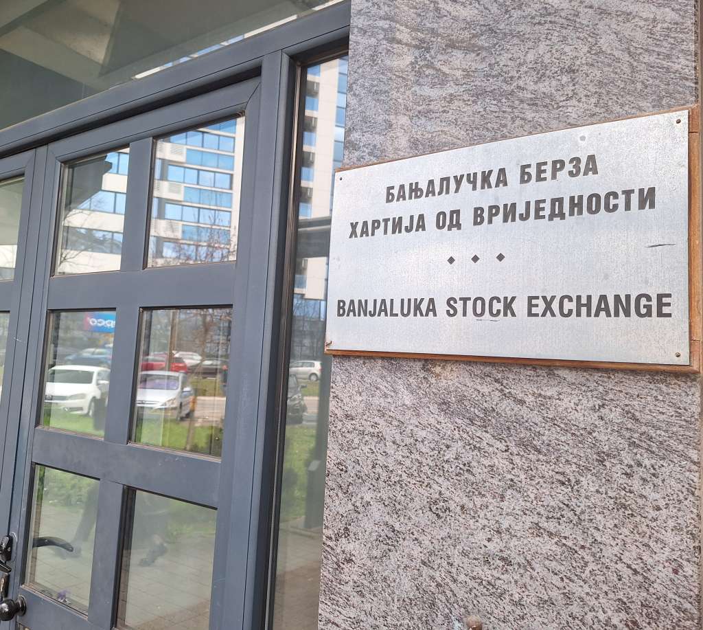 Modest turnover on the stock exchange: 3,300 KM traded through two transactions