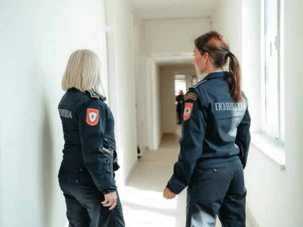 False reports of bombs in Banja Luka elementary schools, during the evacuation of the secondary school