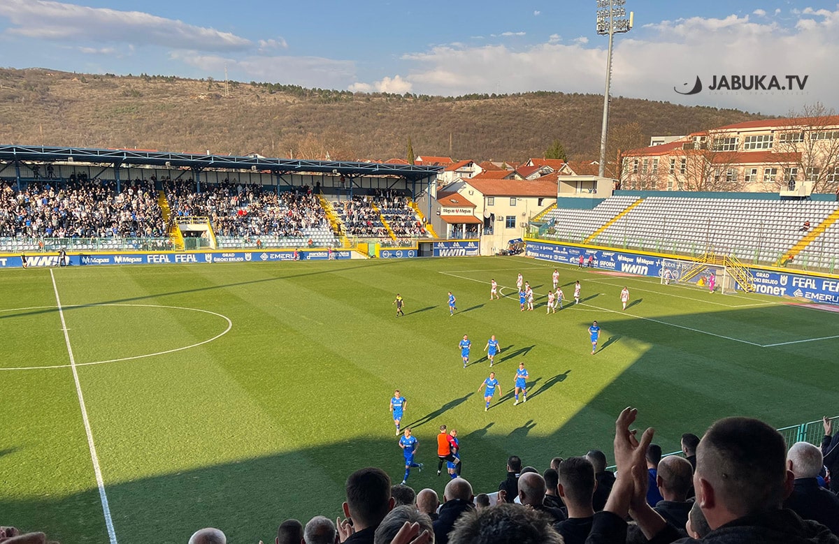 🔴 LIVE | Široki Brijeg leads with a fantastic goal from Mate Stanić