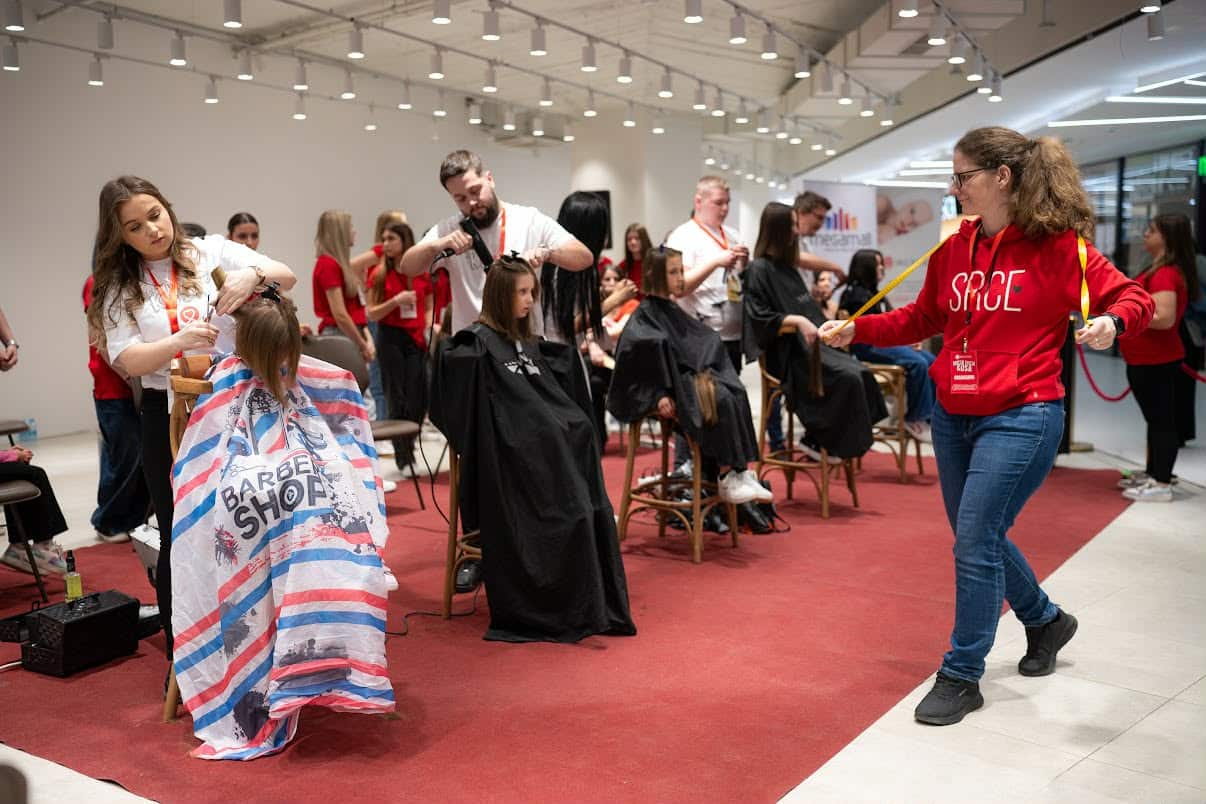 Mega Mall hosts a successful humanitarian campaign “My hair, your hair”