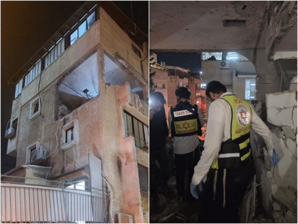 At least twelve injured in Israel after Iranian missile attack