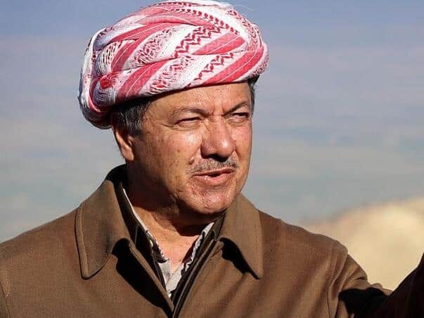A drone was shot down near the residence of the leader of the Iraqi Kurds
