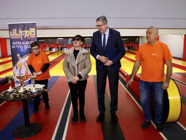 Opened International Bowling Tournament for the Blind in Zetra