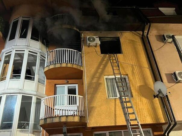 Fire in Teslić, firefighters prevented it from spreading