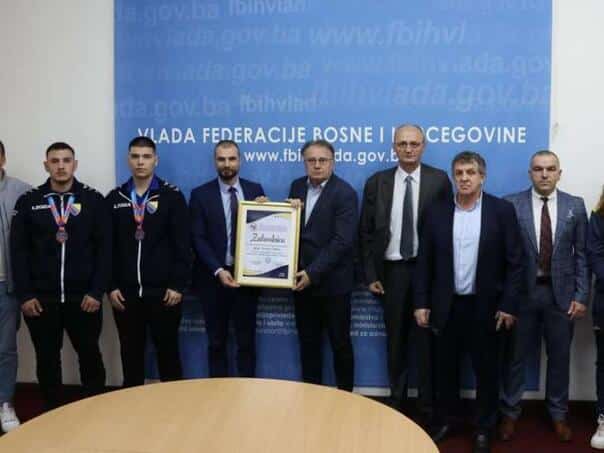 Prime Minister Nikšić hosted the delegation of the Boxing Association of Bosnia and Herzegovina
