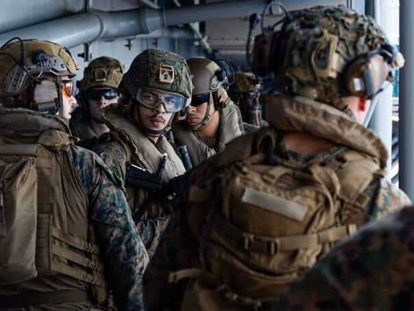 The US has deployed more than 50,000 troops to the Middle East