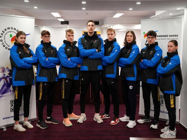 The Taekwondo Association of the Federation of Bosnia and Herzegovina continues to provide strong support to national team members