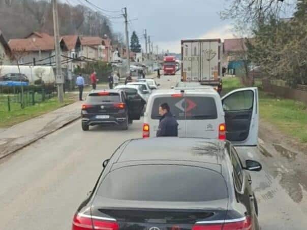 A truck hit a pedestrian near Doboj