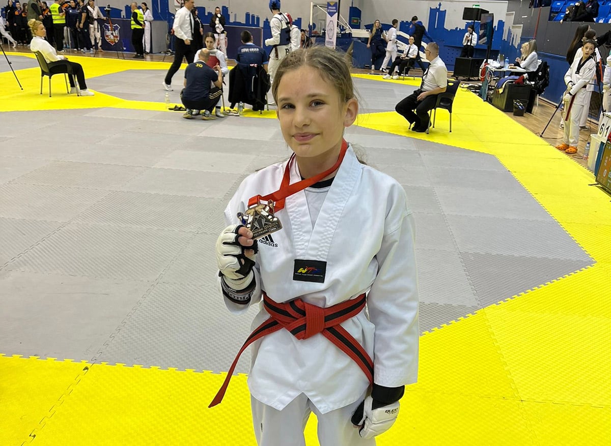TKD Poskok Posušje: Mija Begić bronze in Belgrade