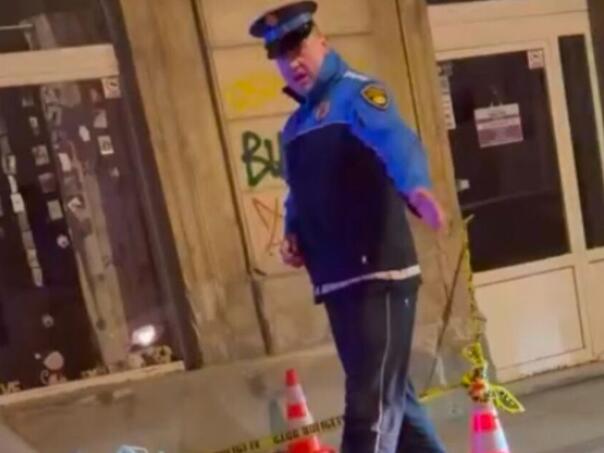 A lifeless body in Baščaršija, the police announced
