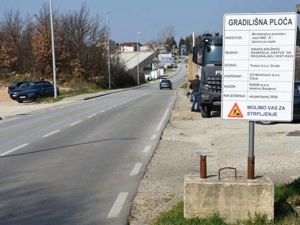 In Čitluk, work has begun on the construction of a roundabout "Cactus"