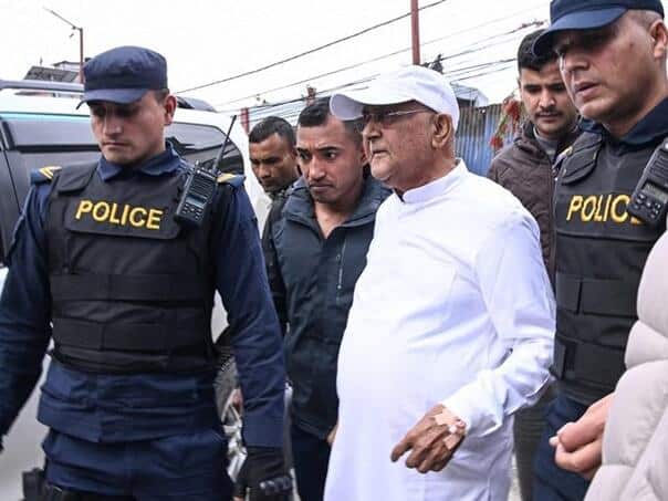 Former Nepali prime minister arrested for protest deaths