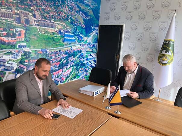 A big step towards the construction of a new boiler house in Vogošća