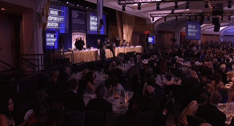 Video: Shooting at White House Correspondents’ Dinner, Trump and Melania evacuated: Teacher bursts in with shotgun
