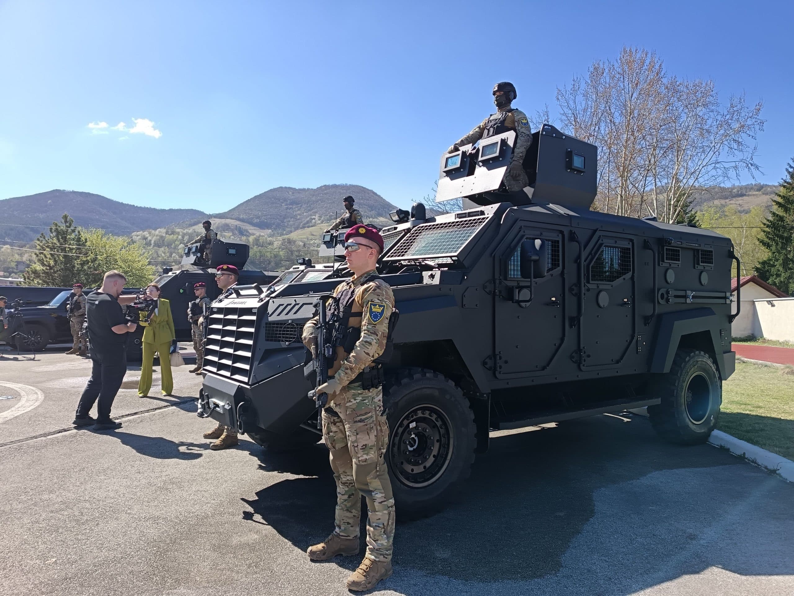 MUP ZDK presented three combat armored vehicles, they cost almost 5 million KM