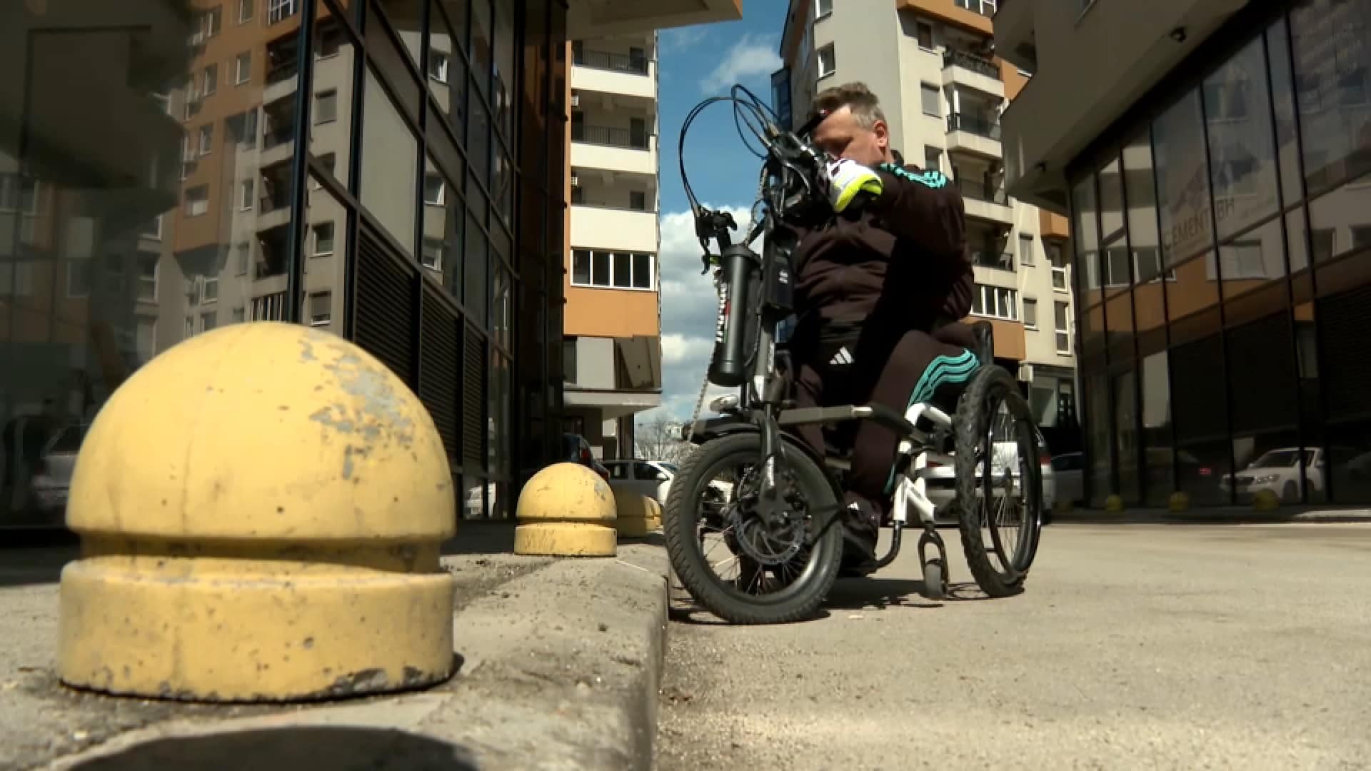 For many, BiH the streets are a training ground full of barriers, and leaving the house is an act of courage