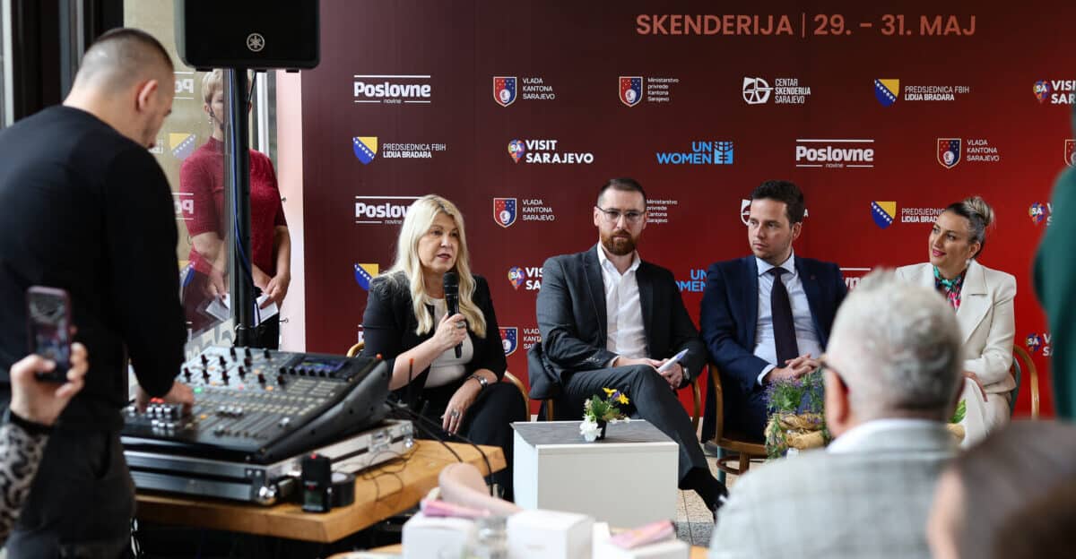 WOMEN 100 Impact Night and EXPO: Awards night, fair and inspiration in Sarajevo
