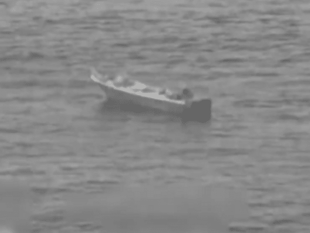 The US military attacked a ship in the Pacific, two were killed