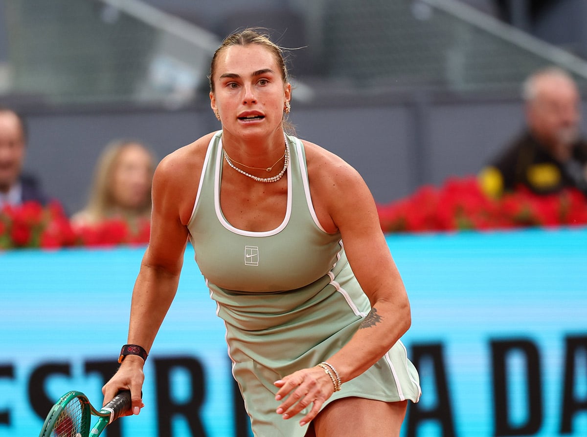 Sabalenka missed six match points and was eliminated