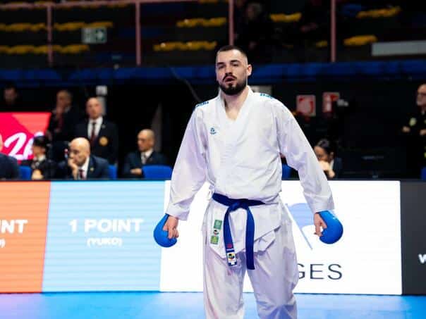 The gold medal eluded Bostandžić in the last seconds