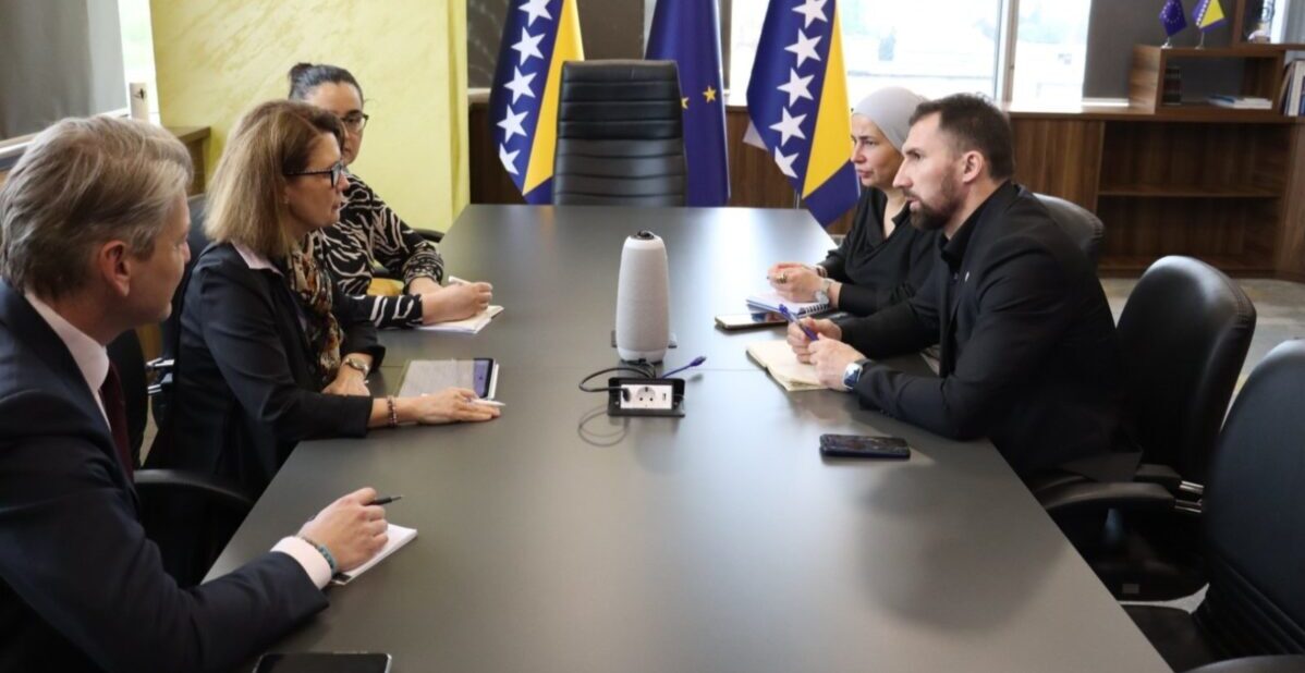 Delić and ILO representatives: Focus on reforms and protection of workers in the Federation of Bosnia and Herzegovina
