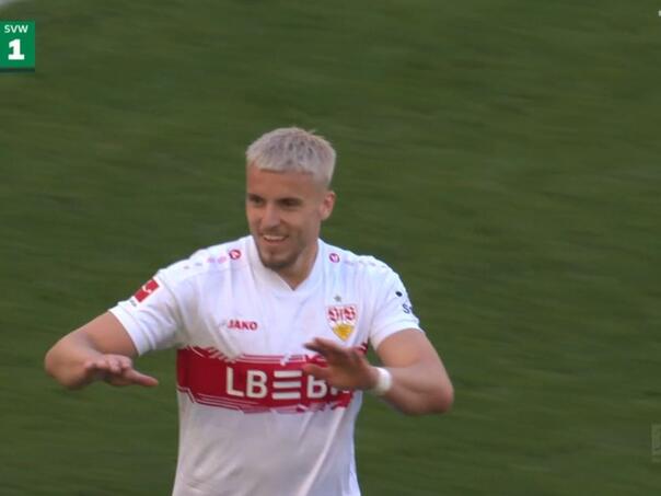 Demirović scored for Stuttgart: Look at the beautiful goal of Bosnia and Herzegovina. attacker