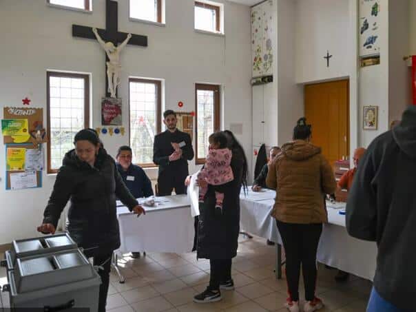 By 1:00 p.m., more than 54 percent of Hungarians had voted