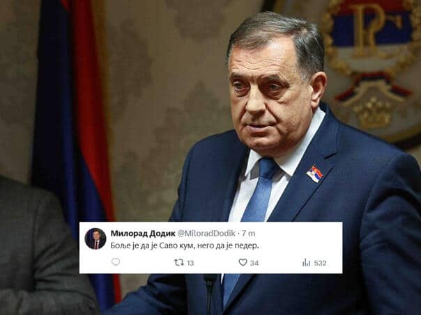 Dodik followed the debate: It’s better if Savo is the best man, than if he’s a pe*er
