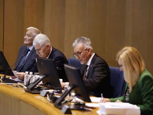 The House of Peoples of the PSBiH should consider the laws on excise taxes, the HJPC and the Court of Bosnia and Herzegovina today
