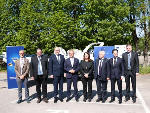 The EU donates equipment to the BiH Border Police: Help against human trafficking