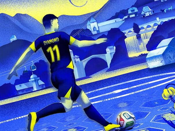 FOX Sports delighted with the illustration of Bosnia and Herzegovina for the World Cup