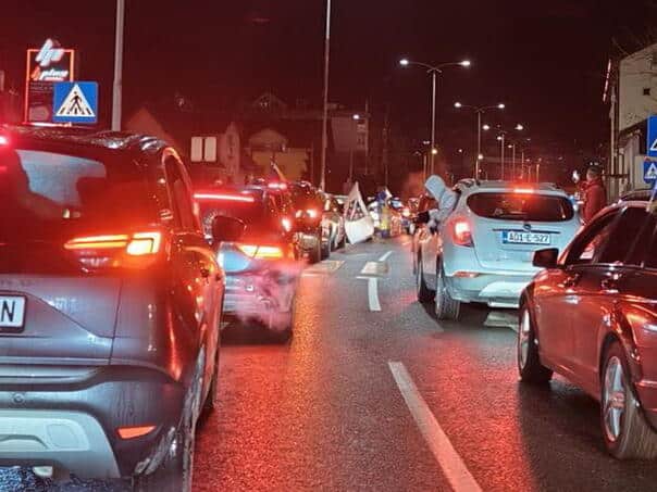 Chaos in Fojnica: A drunk driver hit a policeman with his car, then beat him