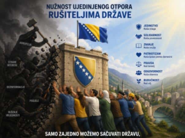 Išerić: We must create a strong front of resistance to the destroyers of the state