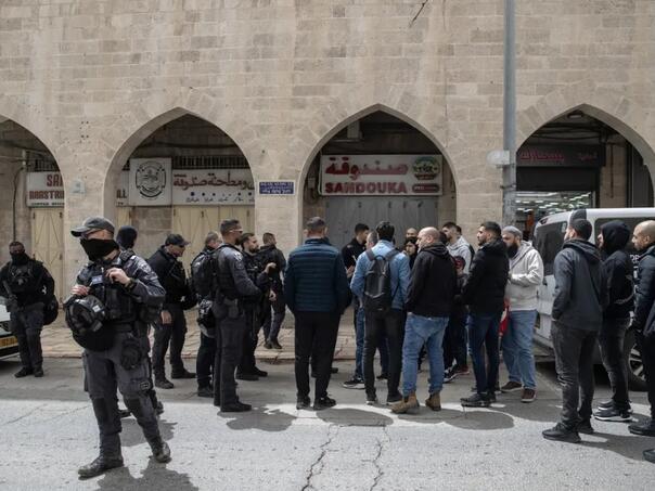 Palestinians prevented from attending prayers at the Al-Aqsa Mosque