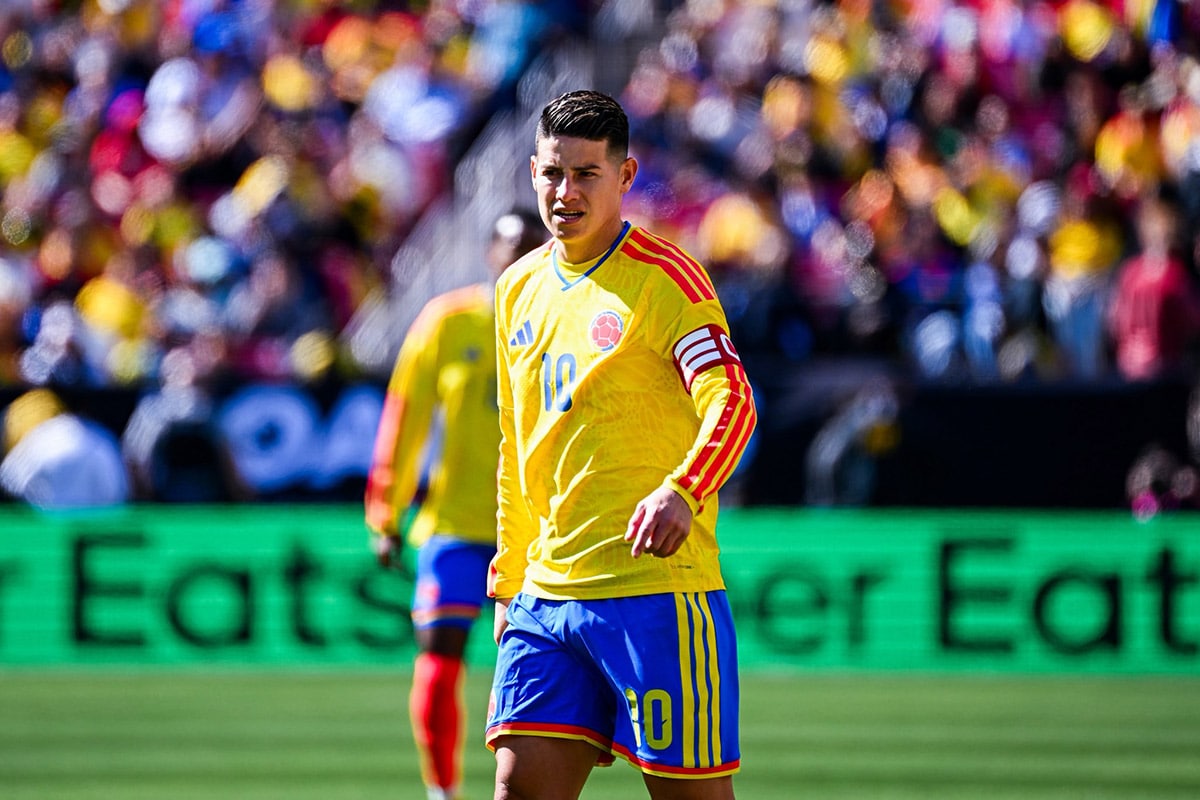 James Rodriguez ended up in the hospital