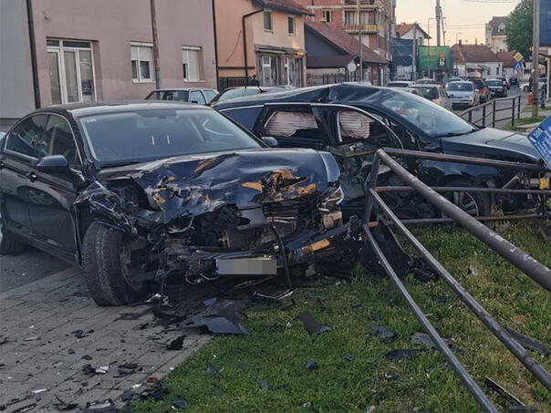 Car accident in Bijeljina: A drunk driver hit three parked cars