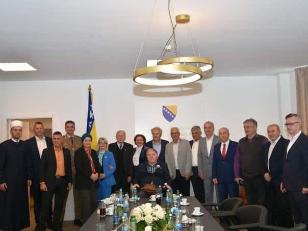 Lendo hosted a reception on the occasion of RBiH Army Day