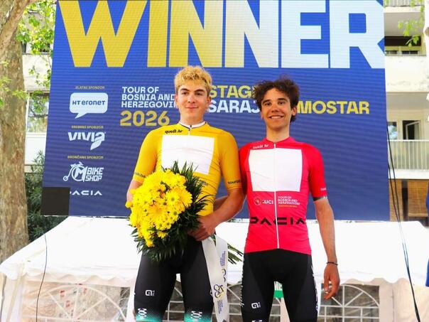 Hungarian Mario Toth won the first stage of the inaugural race "Tour of BiH"
