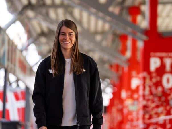 Marie-Louise Etta is the first woman to lead the Union Berlin men’s team