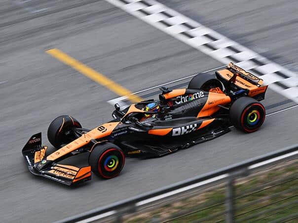 McLaren presented the youngest driver in the program