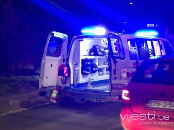 Accident at the exit from Sarajevo: Pedestrian hit, traffic stopped towards the city
