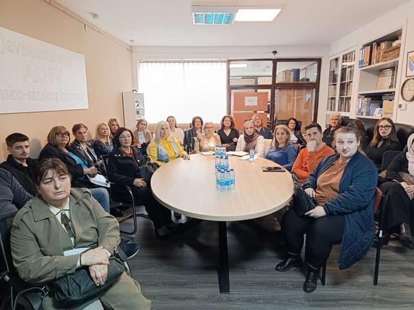 The USK Pedagogical Institute participated in the panel on cooperation with the Archives and documentation management