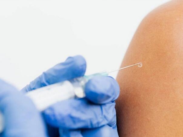 The known condition of the patient who received the first vaccine against cancer