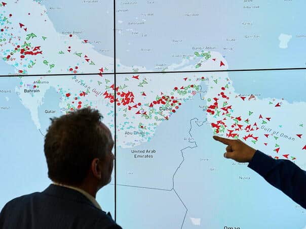 Traffic through Hormuz remains limited