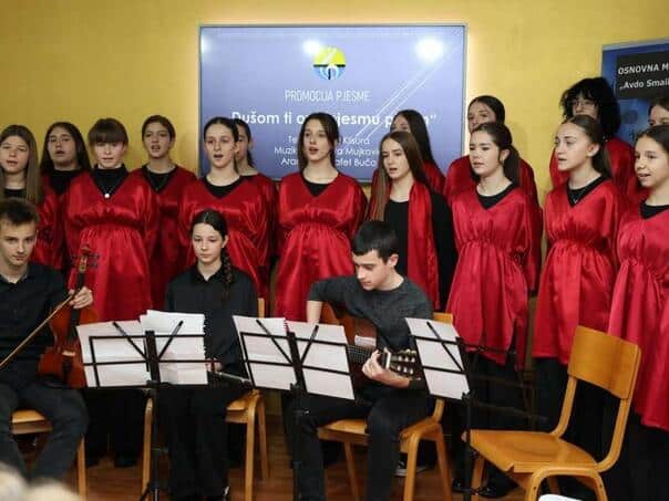 Promoted song about Goražde: "I write this song to you with my soul"