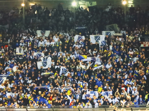 All tickets for the match between Bosnia and Herzegovina and North Macedonia are sold out