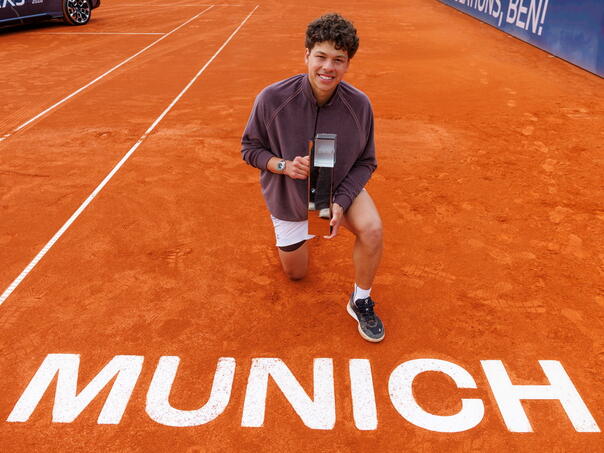 Shelton defeated Cobolli in the final to win the tournament in Munich