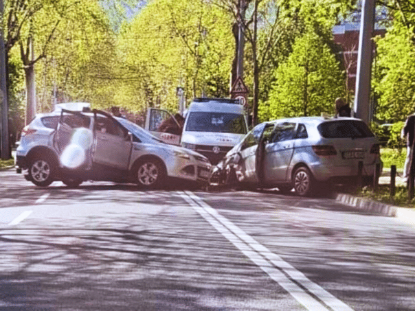 Collision of two vehicles in Sarajevo, some injured