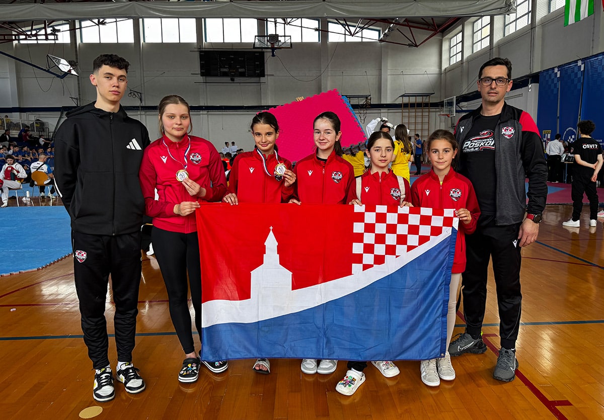Successful jumps at the tournament in Zaprešić