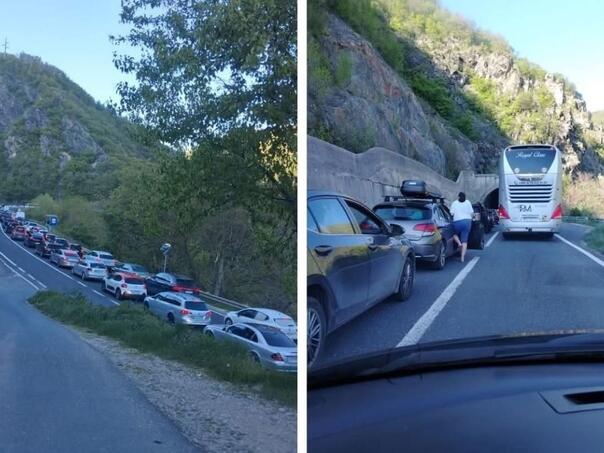 Total collapse on Bradina, traffic still suspended